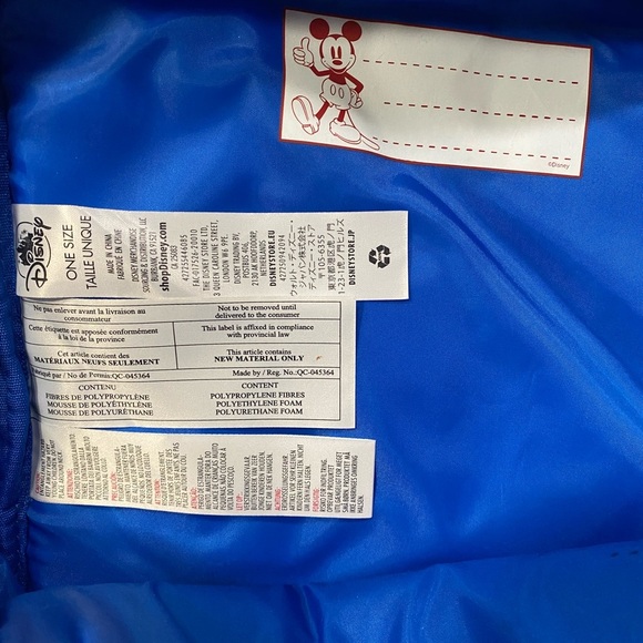 Disney Store Mickey Mouse Peeking backpack - Picture 8 of 10